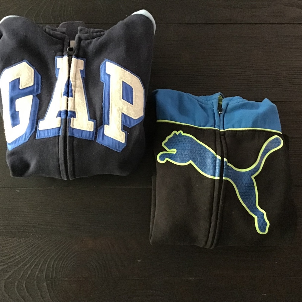 Gap/Puma Boys Hoodie Bundle